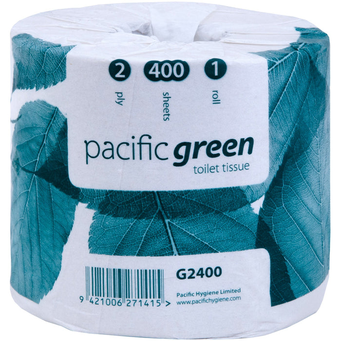 Pacific Green Wrapped Toilet Rolls (G2400)