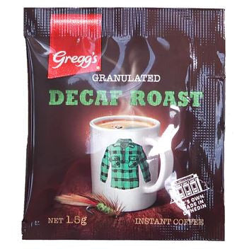 GREGGS DECAFFENIATED COFFEE SACHETS