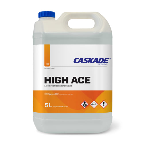 CASKADE HIGH ACE AUTOMATIC GLASSWASHER LIQUID
