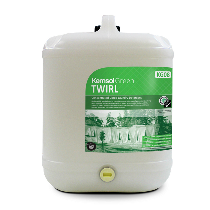 Kemsol Green Twirl Laundry Detergent