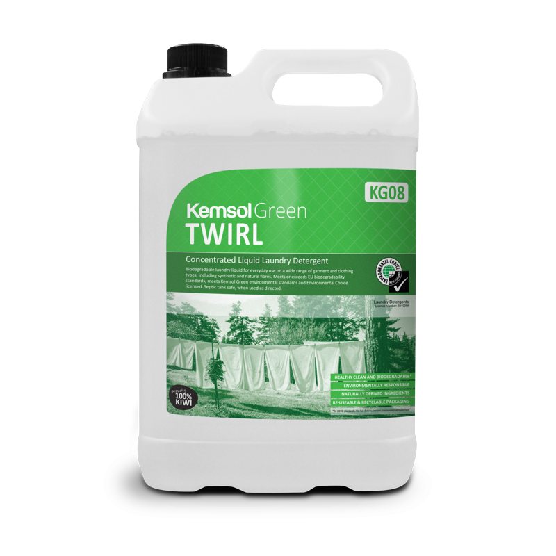 Kemsol Green Twirl Laundry Detergent