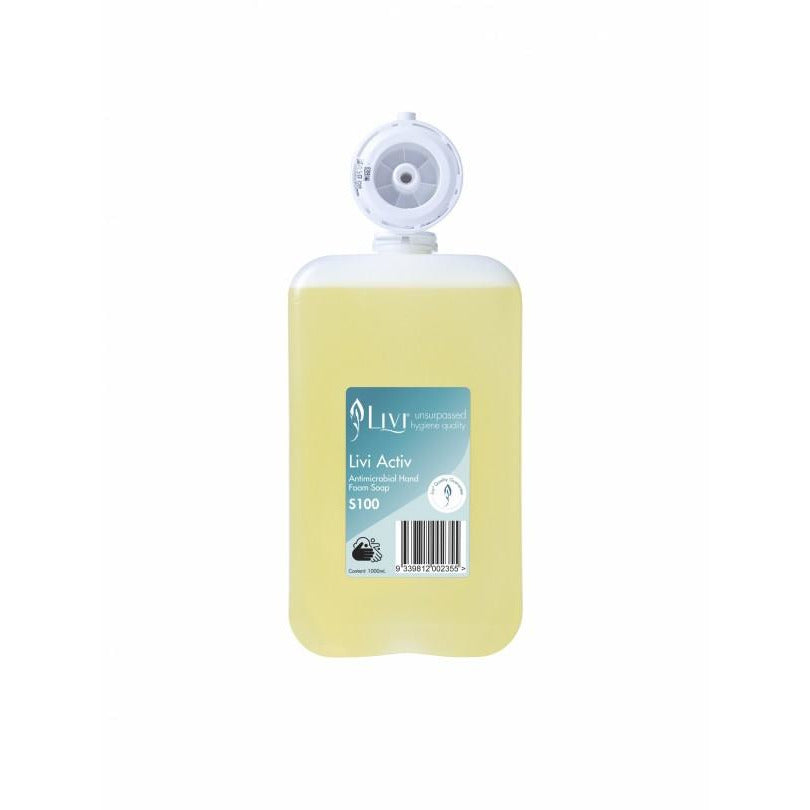 Livi Activ Antimicrobial Foaming Soap (S100)