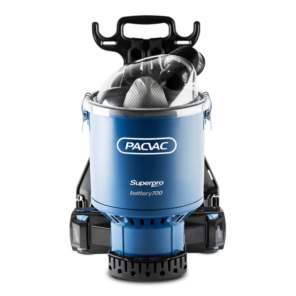 PacVac Superpro Battery Backpack Vacuum