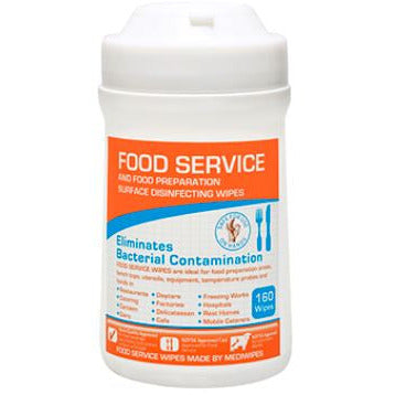 SULCO FOOD SERVICE DISINFECTING WIPES - 70% ALCOHOL