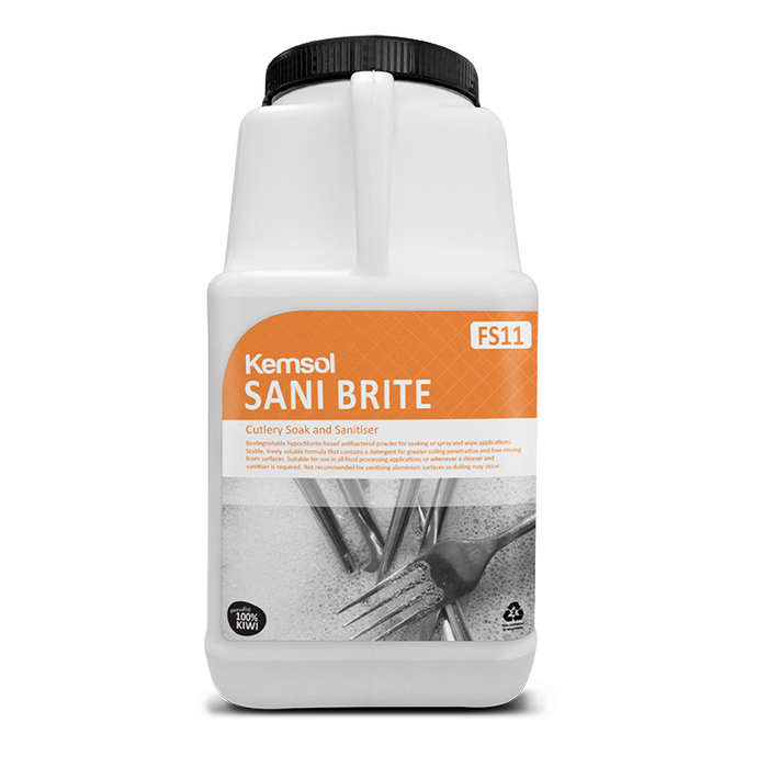 Kemsol Sanibrite Cutlery Soak