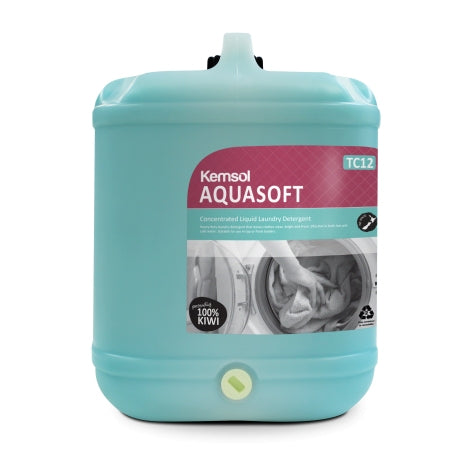 KEMSOL AQUASOFT CONCENTRATED LIQUID LAUNDRY DETERGENT