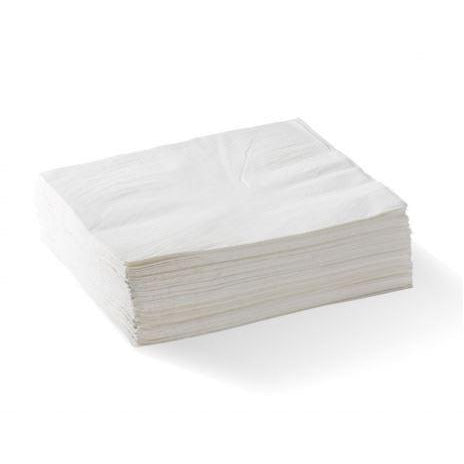 BIONAPKIN LUNCH 2 PLY 4 FOLD - WHITE