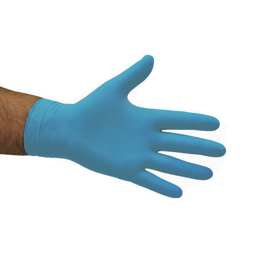 Blue Nitrile Disposable Powderfree Gloves