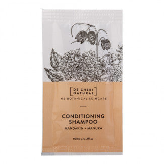 de Cheri Natural Plastic Conditioning Shampoo Sachets