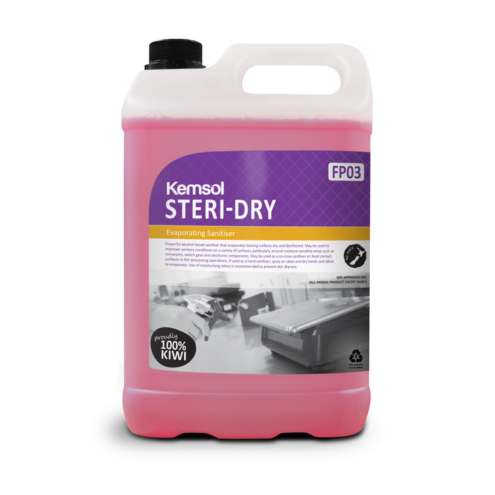 Kemsol Steri-Dry Evaporating Sanitiser